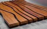 Aquatica Onde Waterproof Iroko Wood Floor Mat 05 2